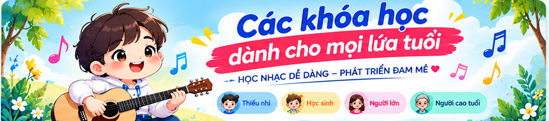 Các khóa học dành cho mọi lứa tuổi